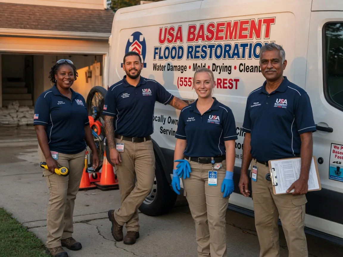 Basement Flood Cleanup company in Cyril, OK